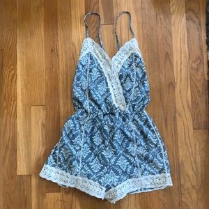 Flirty Crisscross Back Romper